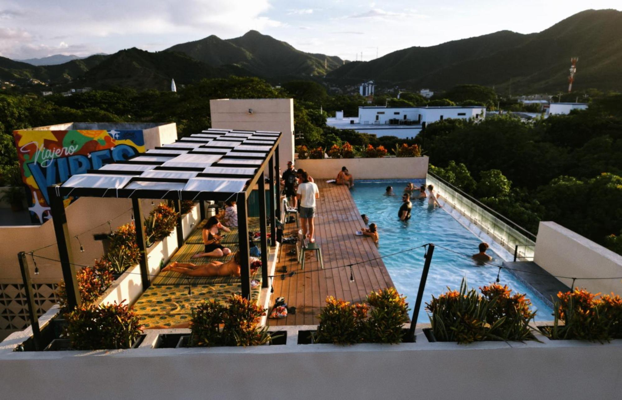 Viajero Santa Marta Hostel Buitenkant foto